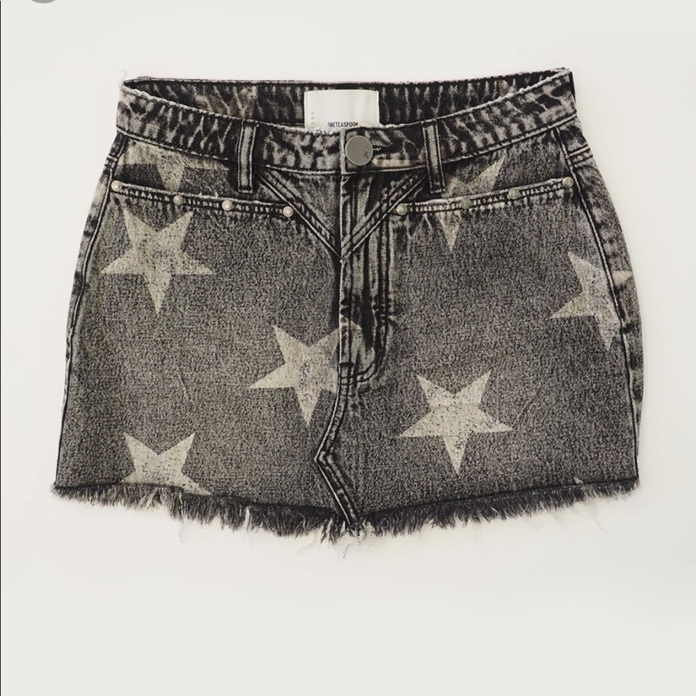 One TeaSpoon Black Star Skirt
